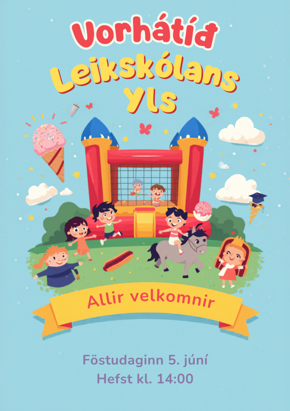 Vorhátíð leikskólans Yls
