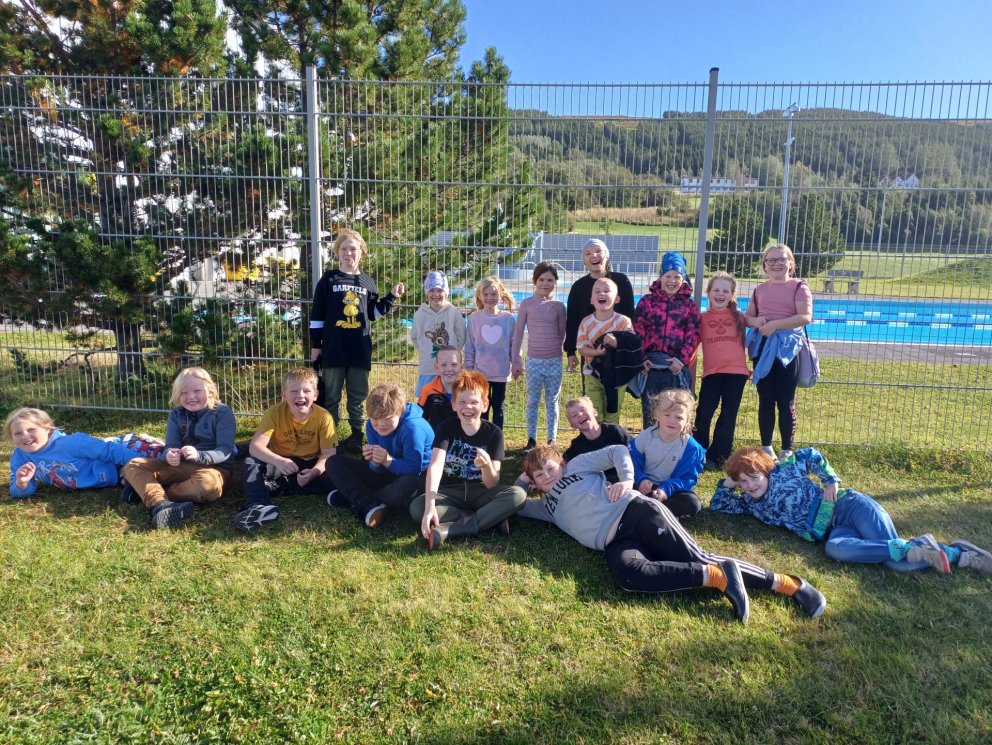 Sund 1. - 4. bekk á Laugum