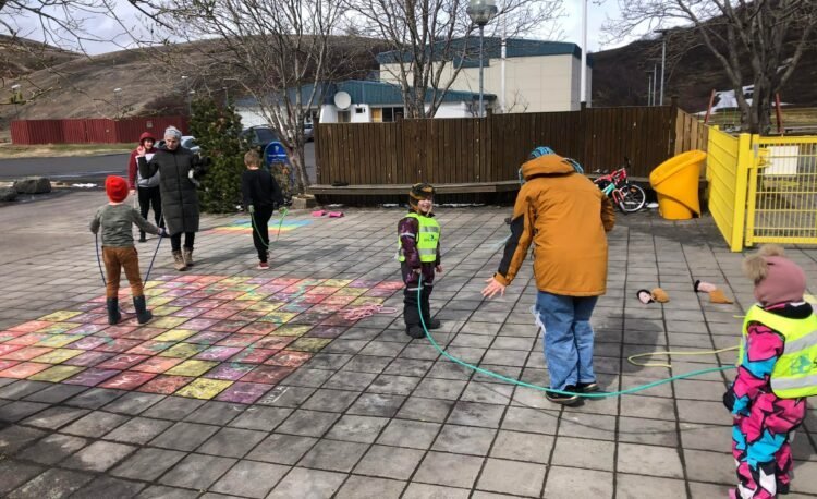 Útivera með leikskóla