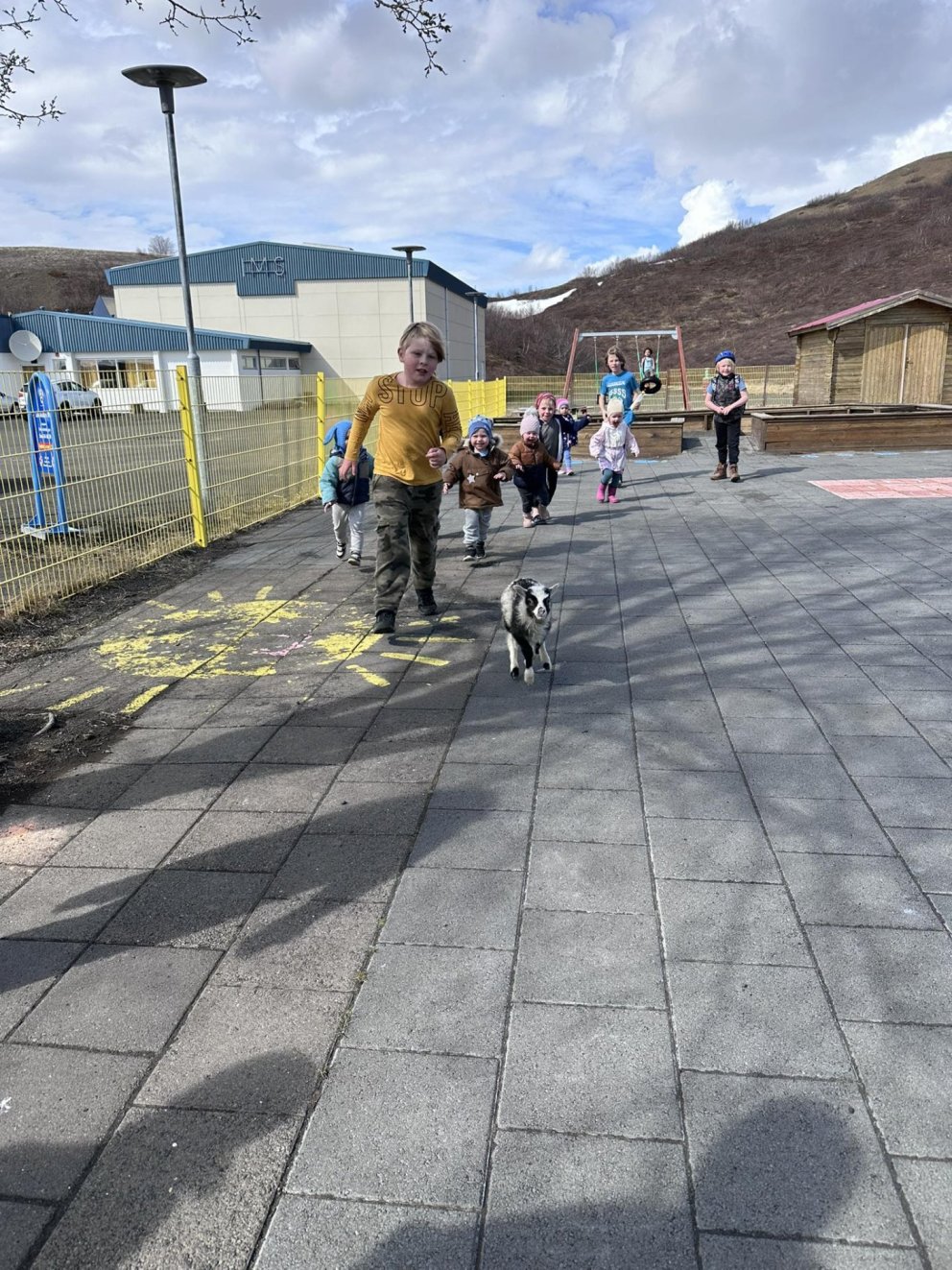 Skemmtileg heimsókn