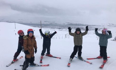 Skíðaferð í Hlíðarfjall