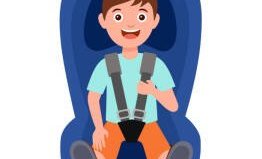 Öryggi barna í bíl