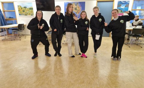 Unglingastig í peysunum sínum :)